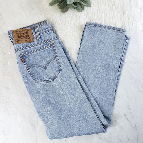 Levi's | Jeans | Vintage Orange Tab Levis 55s High Rise Jeans | Poshmark